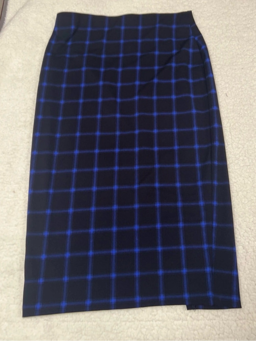 Old Navy Blue and Black Pencil Skirt - Women's Classic Workwear large